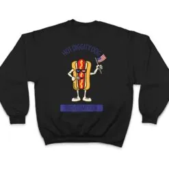 Hot Diggity Dog July 4th Patriotic BBQ Picnic USA Funny T Shirt Hot Diggity Dog July 4th Patriotic BBQ Picnic USA Funny T Shirt