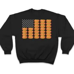 Hot Dog American Flag July 4th Patriotic Summer BBQ Funny T Shirt Hot Dog American Flag July 4th Patriotic Summer BBQ Funny T Shirt