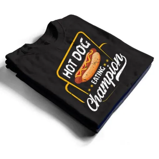 Hot Dog Eating Champion Summer Eating Contest Festival T Shirt