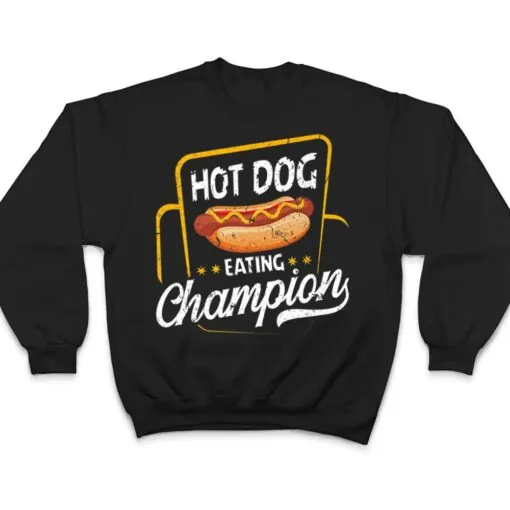 Hot Dog Eating Champion Summer Eating Contest Festival T Shirt