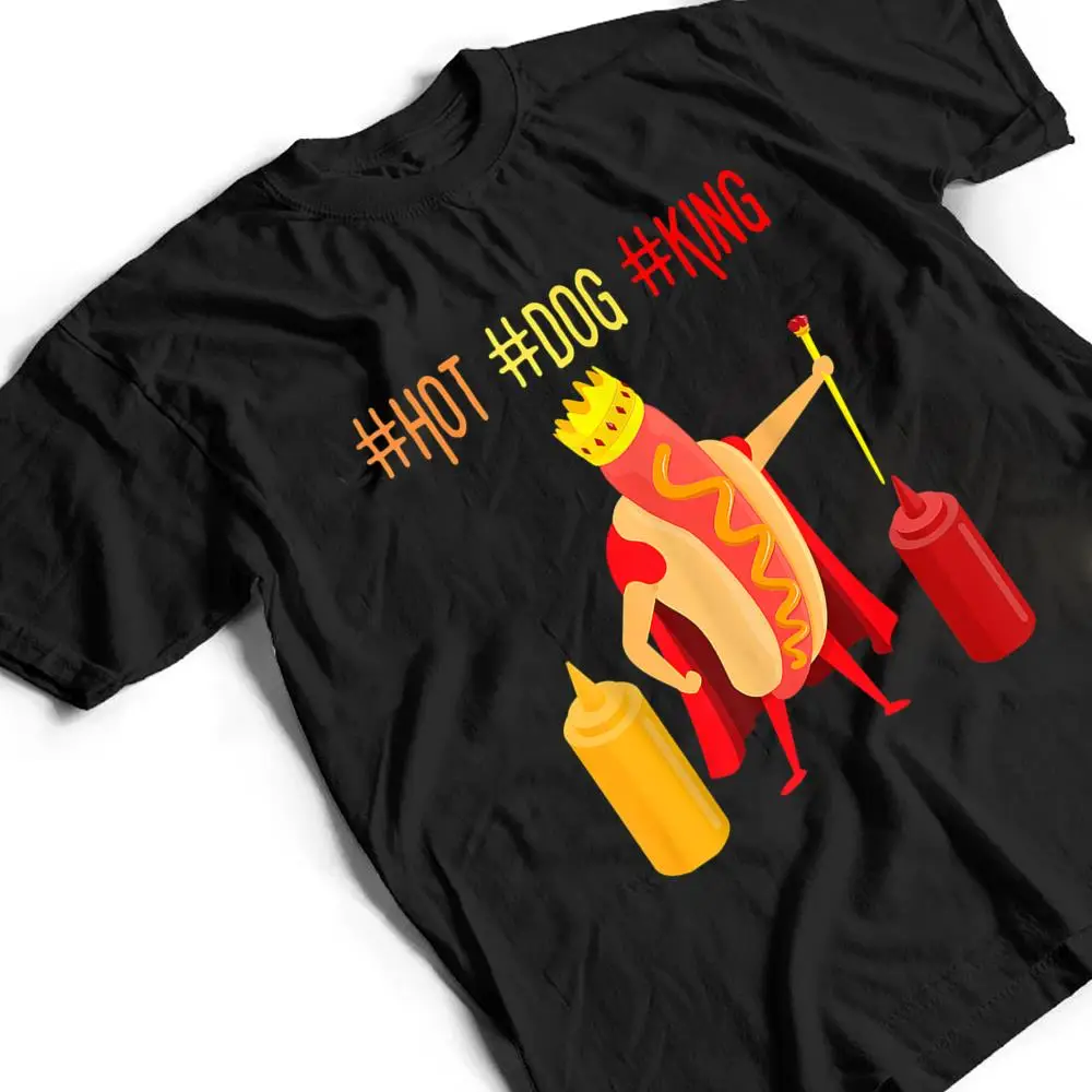 Hotdog-King-BBQ-Hotdog-Lover-Team-Hotdog-T-Shirt-2 Hotdog King BBQ Hotdog Lover Team Hotdog T Shirt