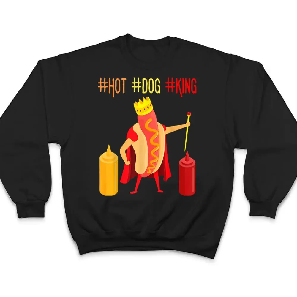 Hotdog-King-BBQ-Hotdog-Lover-Team-Hotdog-T-Shirt-4 Hotdog King BBQ Hotdog Lover Team Hotdog T Shirt