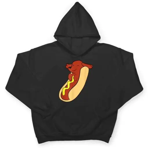 Hotdog Lover Hotdog Dachshund Hot Dog T Shirt