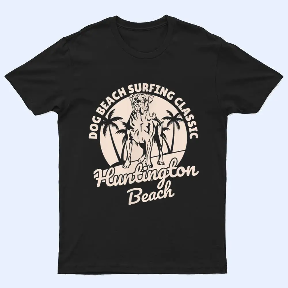 Huntington Dog Beach California CA Surf T Shirt Huntington Dog Beach California CA Surf T Shirt