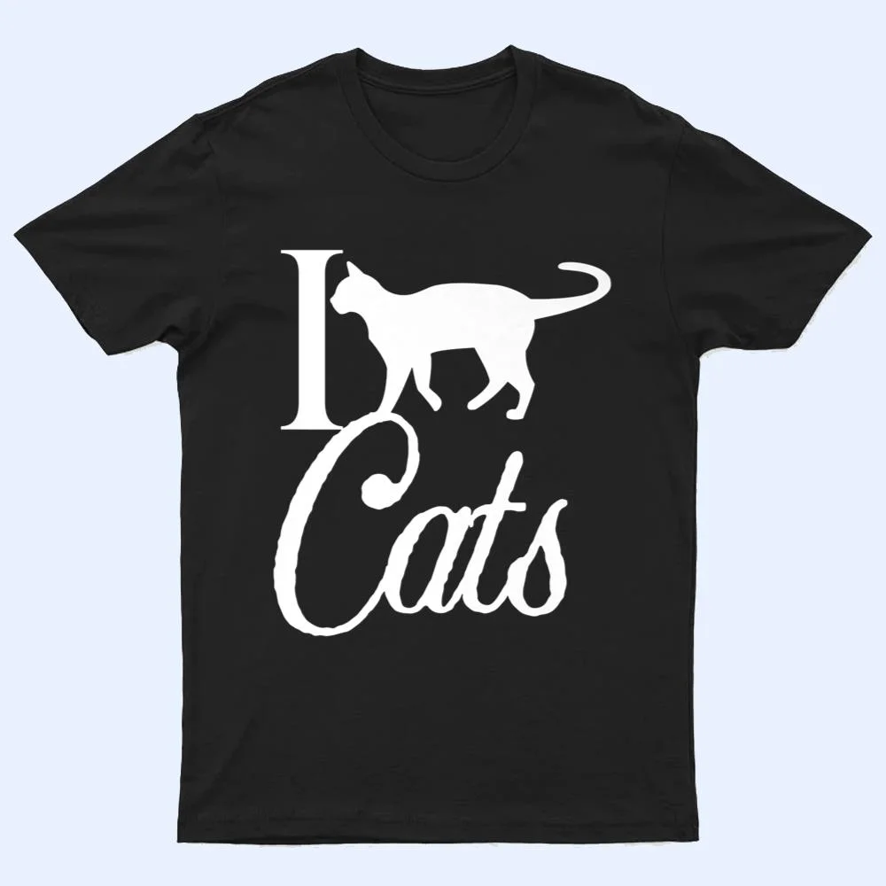 I Love Cats Dad Father Men Kitty Papa Christmas Girl Meow Ver 2 T Shirt I Love Cats Dad Father Men Kitty Papa Christmas Girl Meow Ver 2 T Shirt