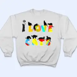 I Love Cats Fun Gift, Cat Lover, Darks T Shirt I Love Cats Fun Gift, Cat Lover, Darks T Shirt