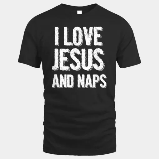 I Love Jesus and Naps Fun Cute Christian Kids Mom Quote Gift