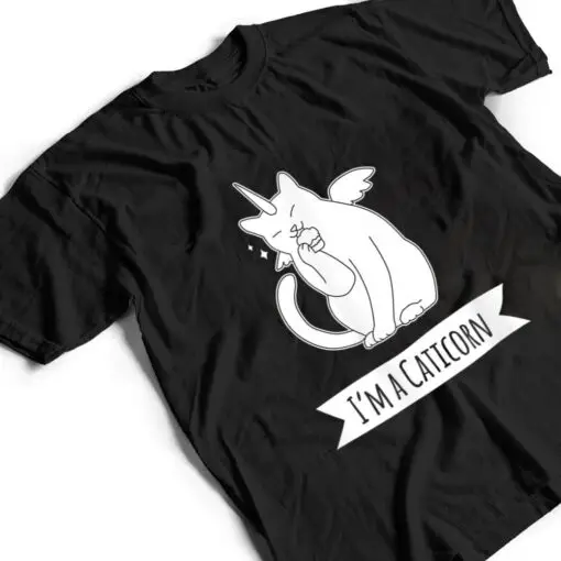 I M A Caticorn Funny Unicorn Cat Caticorn Gift Love My Cat T Shirt