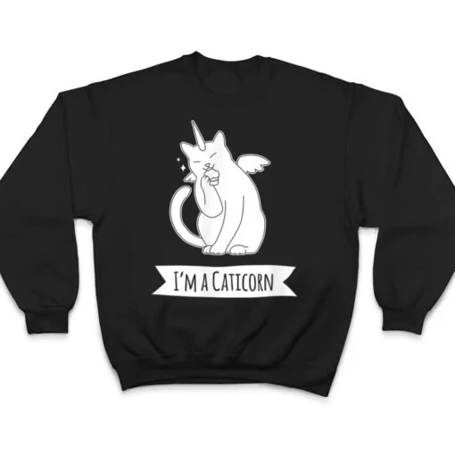 I M A Caticorn Funny Unicorn Cat Caticorn Gift Love My Cat T Shirt