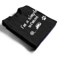 I M A Simple Woman Loves Knitting Coffee Dog Cat Paw T Shirt I M A Simple Woman Loves Knitting Coffee Dog Cat Paw T Shirt
