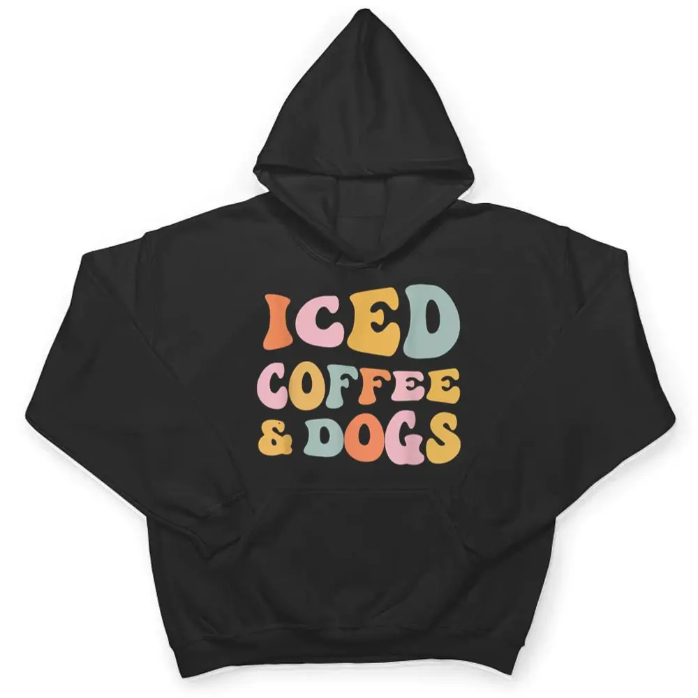 Iced-Coffee-and-Dogs-Funny-Retro-Vintage-T-Shirt-3 Iced Coffee and Dogs Funny Retro Vintage T Shirt
