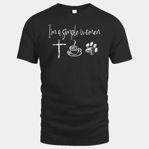 I'm A Simple Women Jesus Coffee Dog