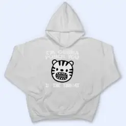 I'm Gonna Punch You In The Throat Funny Lion Cat T Shirt I'm Gonna Punch You In The Throat Funny Lion Cat T Shirt