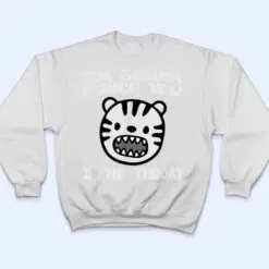 I'm Gonna Punch You In The Throat Funny Lion Cat T Shirt I'm Gonna Punch You In The Throat Funny Lion Cat T Shirt