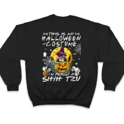 I'm Really A Shih Tzu Dog Lover Halloween Costume T Shirt I'm Really A Shih Tzu Dog Lover Halloween Costume T Shirt