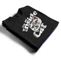 I'm an inside cat vintage style cat lovers T Shirt I'm an inside cat vintage style cat lovers T Shirt