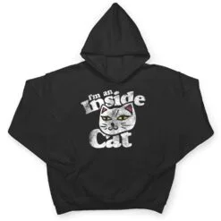 I'm an inside cat vintage style cat lovers T Shirt I'm an inside cat vintage style cat lovers T Shirt