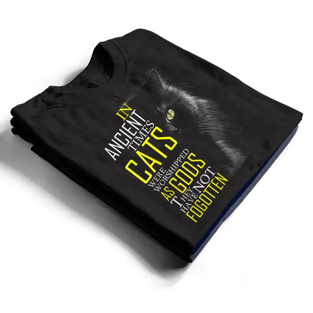 In-Ancient-Imes-Cats-Were-Worshipped-As-Gods-Cat-T-Shirt-1 In Ancient Imes Cats Were Worshipped As Gods Cat T Shirt