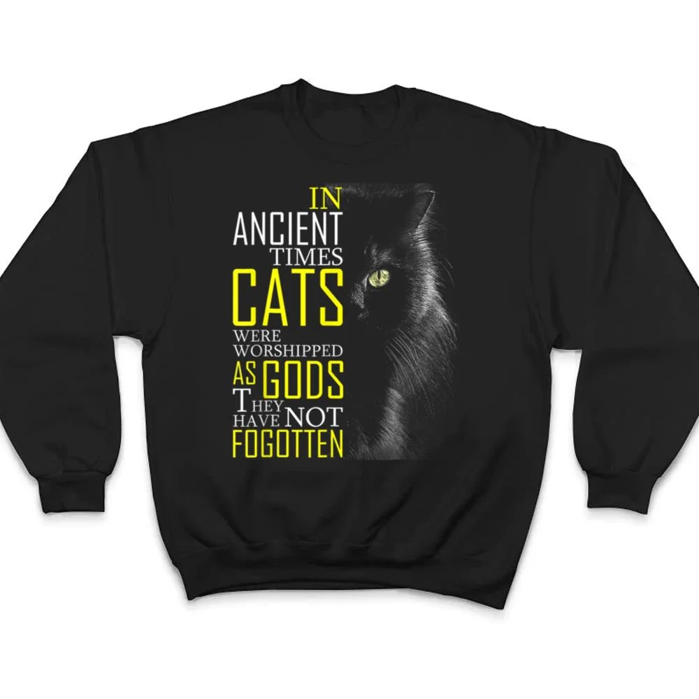 In-Ancient-Imes-Cats-Were-Worshipped-As-Gods-Cat-T-Shirt-4 In Ancient Imes Cats Were Worshipped As Gods Cat T Shirt