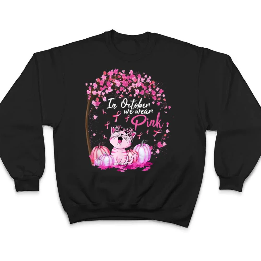 In-October-We-Wear-Pink-Leopard-Cat-Breast-Cancer-Awareness-T-Shirt-4 In October We Wear Pink Leopard Cat Breast Cancer Awareness T Shirt