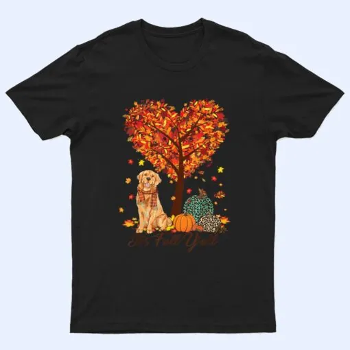 It's Fall Y'All Funny Golden Retriever Dog Autumn Dog Lover T Shirt