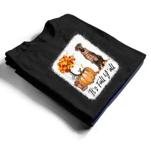 It's Fall Y'all Great Dane Dog Lovers Thanksgiving Halloween T Shirt