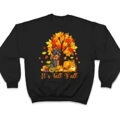 It's Fall Y'all Labrador Black Lab Halloween Thanksgiving T Shirt It's Fall Y'all Labrador Black Lab Halloween Thanksgiving T Shirt