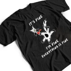 Its Fine I M Fine Funny Coffee Cute Sarcastic Black Cat T Shirt Its Fine I M Fine Funny Coffee Cute Sarcastic Black Cat T Shirt