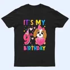 It's My 9th Birthday Girl Funny Dog Birthday 2013 Year Old T Shirt