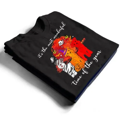 Its The Most Wonderful Time Of The Year Funny Dog Halloween T Shirt