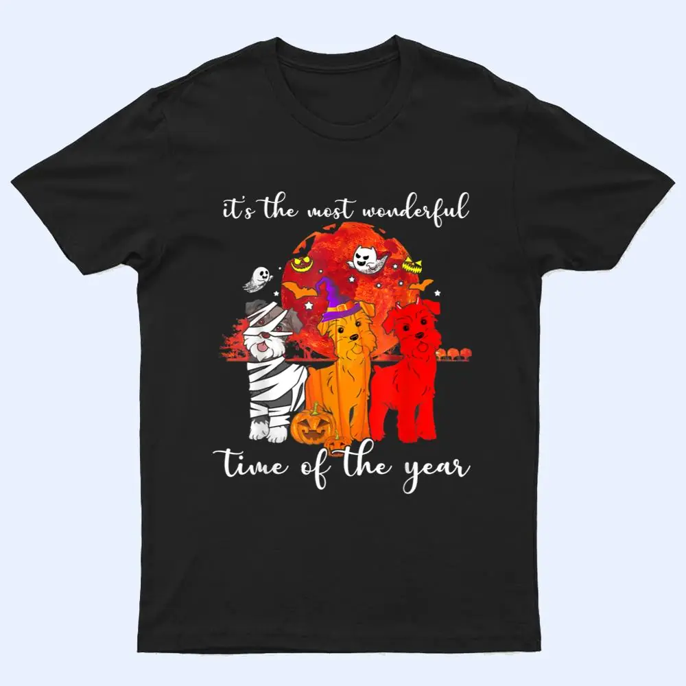 Its The Most Wonderful Time Of The Year Funny Dog Halloween T Shirt Its The Most Wonderful Time Of The Year Funny Dog Halloween T Shirt