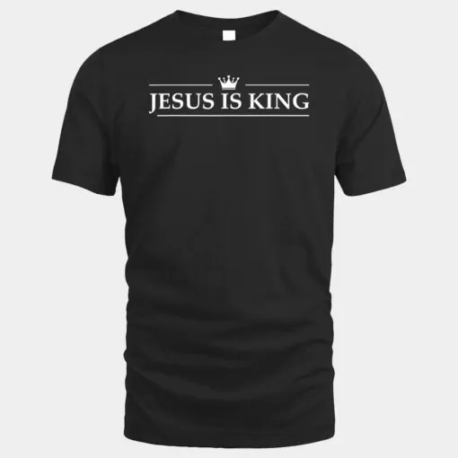 Jesus Is King Bible Scripture Quote Christian Faith Crown