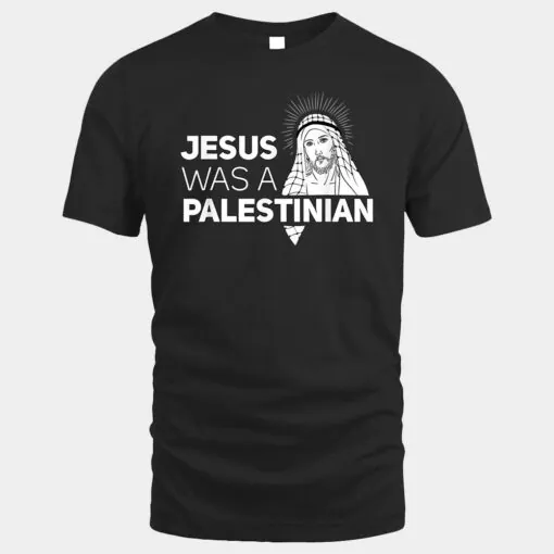 Jesus Was A Palestinian Jesus in Palestinian Keffiyeh Scarf