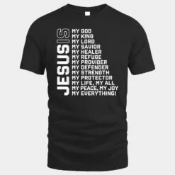 Jesus is My God My King My Lord My Savior Christian Ver 3