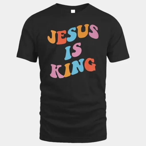 Jesus is king Christian aesthetic on back