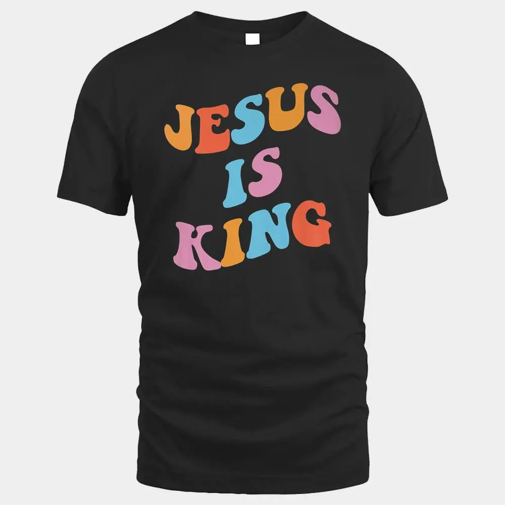 Jesus is king Christian aesthetic on back Jesus is king Christian aesthetic on back