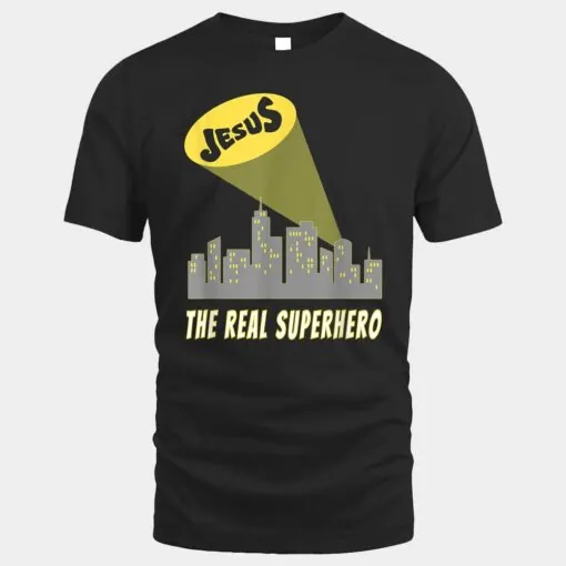 Jesus the Real Superhero Bat Signal