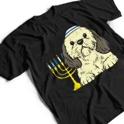 Jewish Shih Tzu Dog Menorah Hanukkah Pajamas Chanukah PJs T Shirt Jewish Shih Tzu Dog Menorah Hanukkah Pajamas Chanukah PJs T Shirt