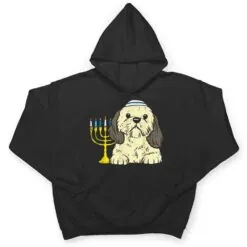 Jewish Shih Tzu Dog Menorah Hanukkah Pajamas Chanukah PJs T Shirt Jewish Shih Tzu Dog Menorah Hanukkah Pajamas Chanukah PJs T Shirt