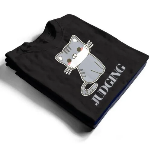 Judging Meme Funny Retro Style Vintage Cats T Shirt