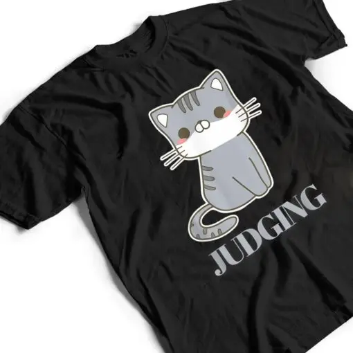 Judging Meme Funny Retro Style Vintage Cats T Shirt