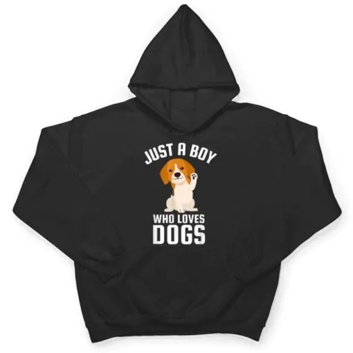 Just A Boy Who Loves Dogs T Shirt