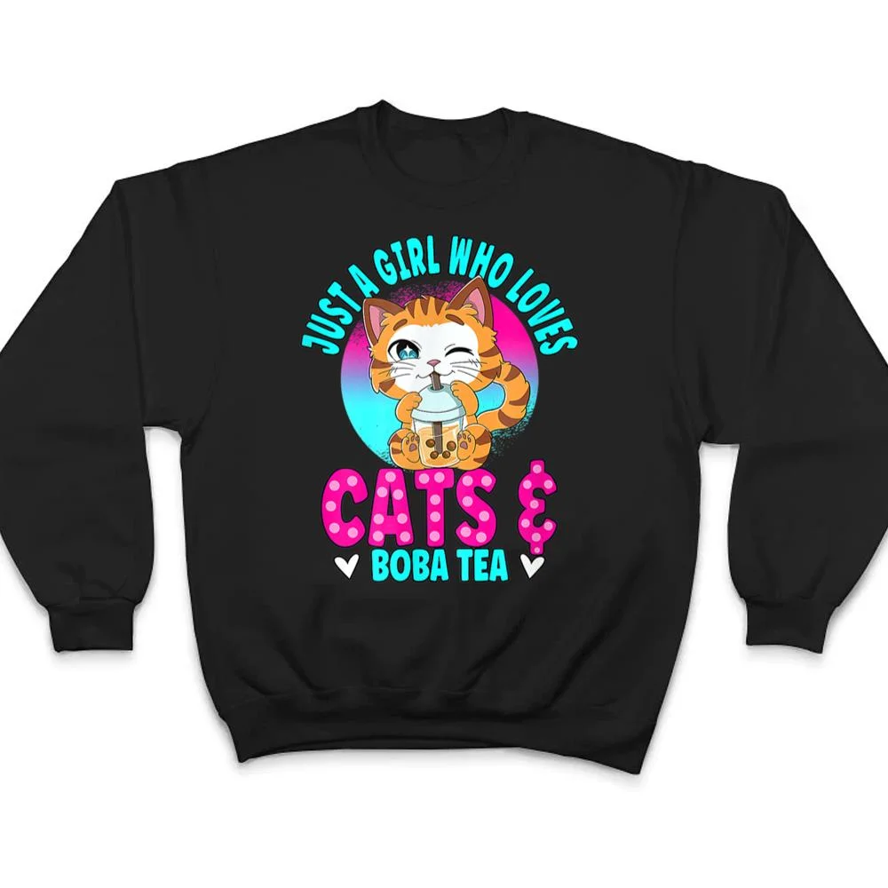 Just-A-Girl-Who-Loves-Boba-Ea-Cat-Bubble-Ea-T-Shirt-4 Just A Girl Who Loves Boba Ea Cat Bubble Ea T Shirt