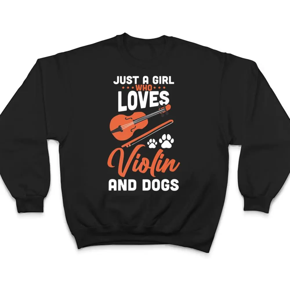 Just-a-girl-who-loves-violin-and-dogs-T-Shirt-4 Just a girl who loves violin and dogs T Shirt
