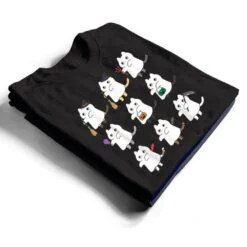 Kawaii Cat Ghosts Black Cat Halloween Cute Costume Spooky T Shirt Kawaii Cat Ghosts Black Cat Halloween Cute Costume Spooky T Shirt