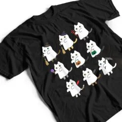 Kawaii Cat Ghosts Black Cat Halloween Cute Costume Spooky T Shirt Kawaii Cat Ghosts Black Cat Halloween Cute Costume Spooky T Shirt