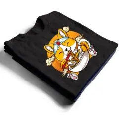Kawaii Corgi Ramen Cute Japanese Manga Anime Gift Dog Lovers Ver 1 T Shirt Kawaii Corgi Ramen Cute Japanese Manga Anime Gift Dog Lovers Ver 1 T Shirt