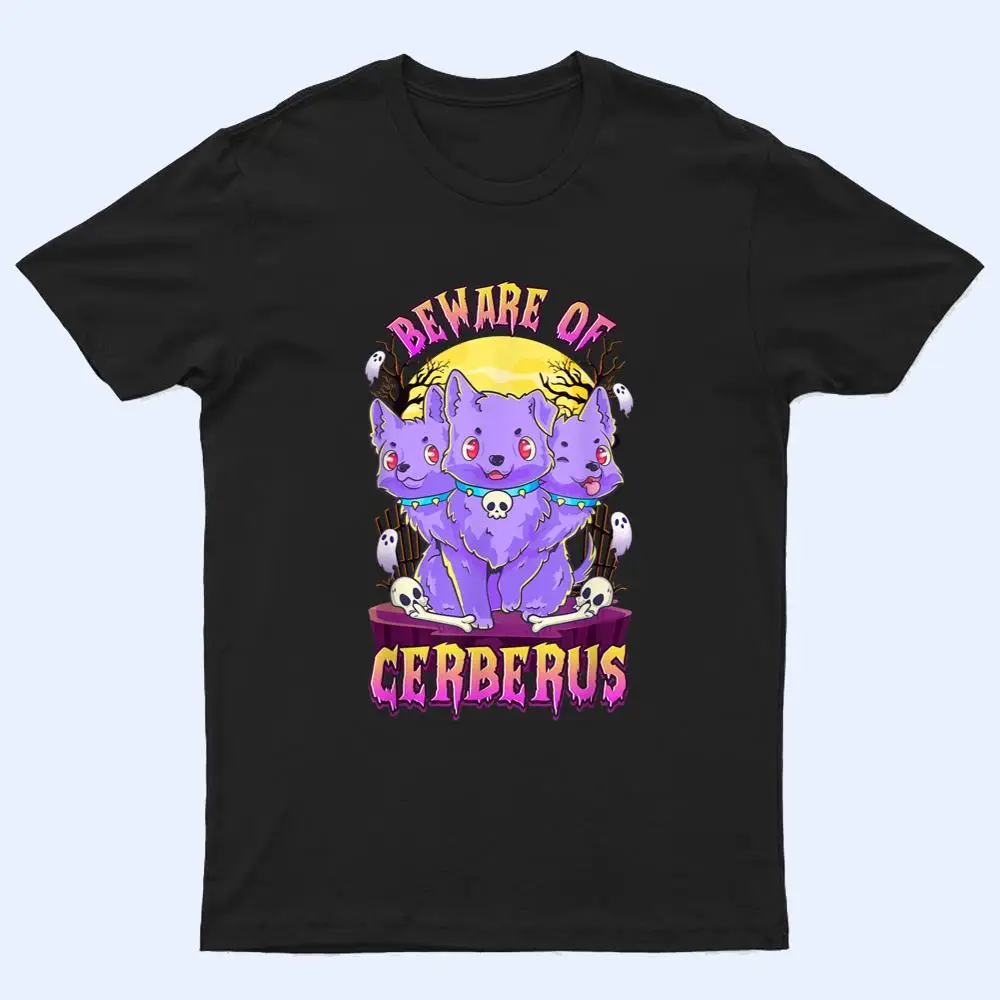 Kawaii Pastel Goth Cute Creepy 3-Headed Dog Funny Cerberus T Shirt Kawaii Pastel Goth Cute Creepy 3-Headed Dog Funny Cerberus T Shirt