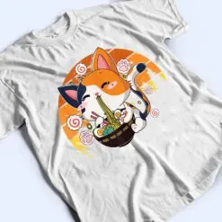 Kawaii Ramen Cat Anime Japanese Neko Noodle Funny Vintage T Shirt Kawaii Ramen Cat Anime Japanese Neko Noodle Funny Vintage T Shirt