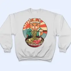 Kawaii Ramen Cat Japanese Neko Noodle Funny Vintage Anime T Shirt Kawaii Ramen Cat Japanese Neko Noodle Funny Vintage Anime T Shirt